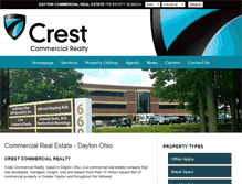 Tablet Screenshot of crestrealtyohio.com